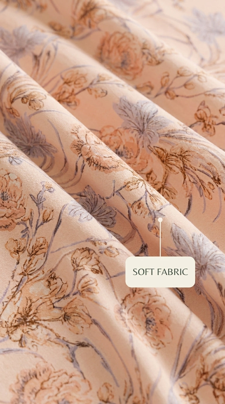 Crystal Cotton Double Bed Sheet HT110807