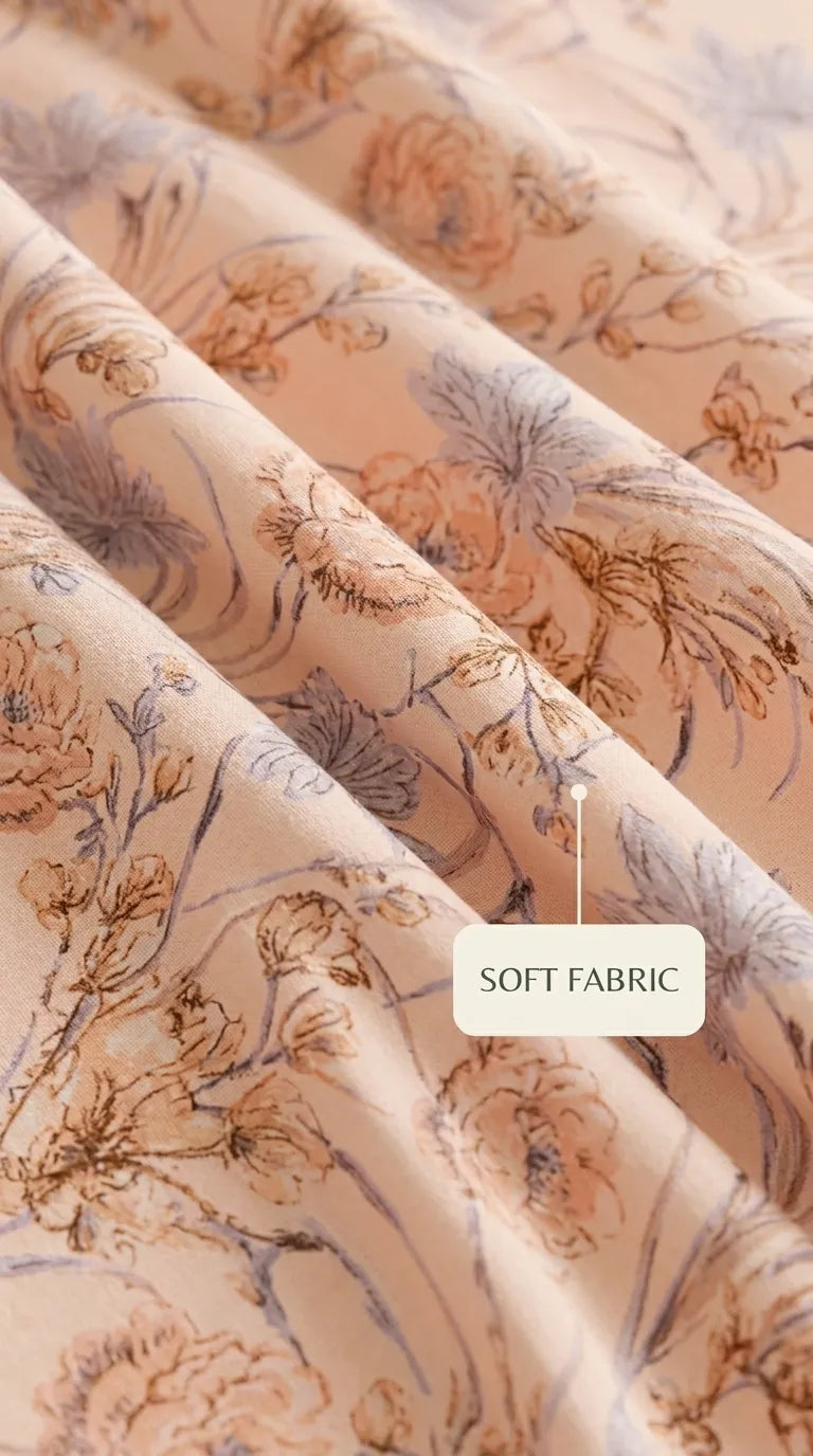 Stylo Single Bed Sheet Brown HT109302