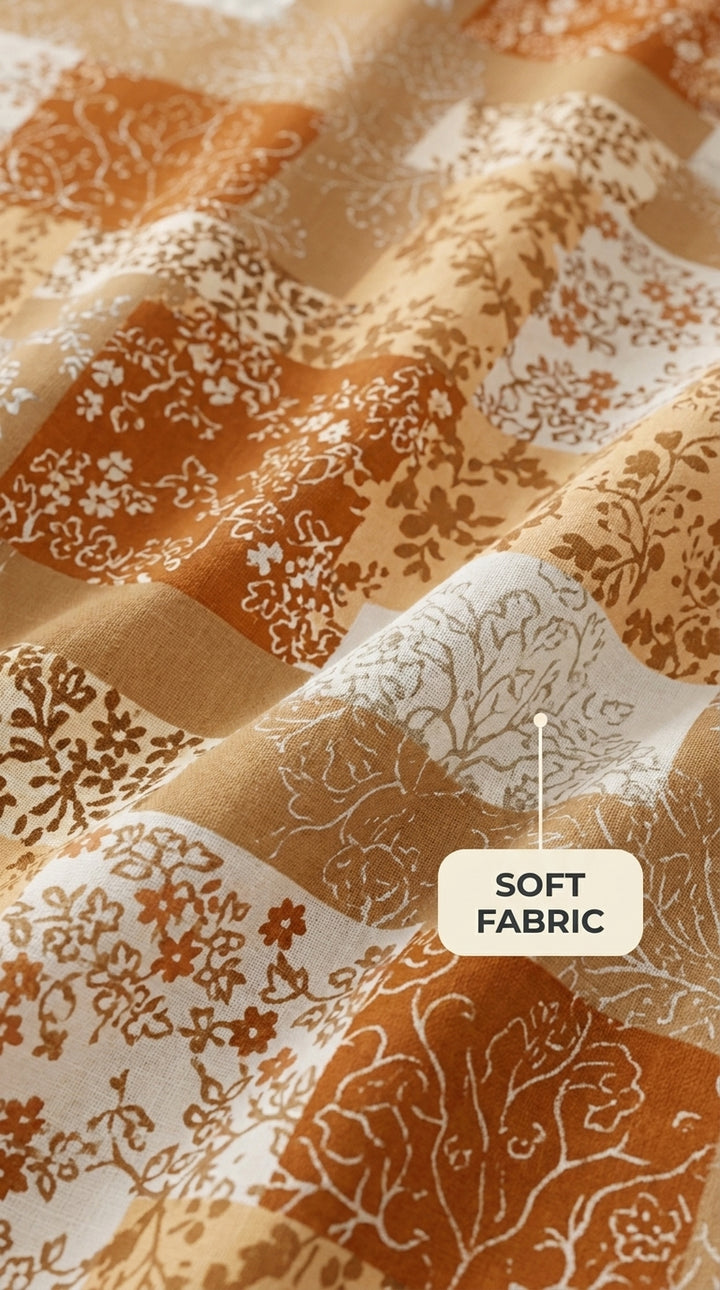 Crystal Cotton Double Bed Sheet HT110807