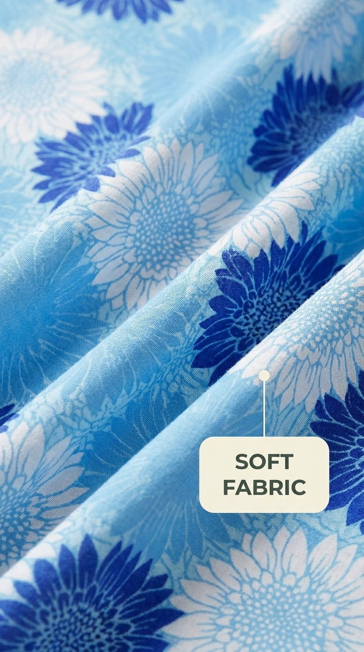 Crystal Cotton Double Bed Sheet HT110807