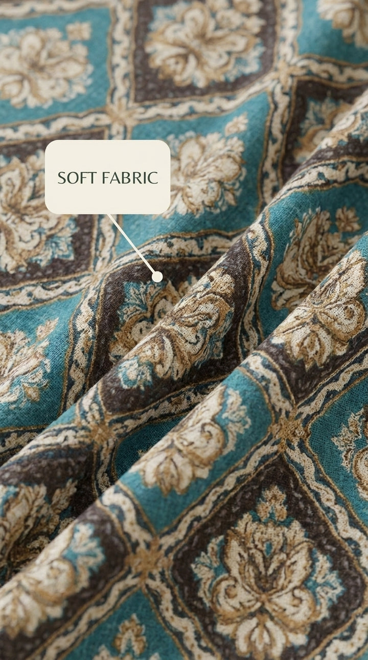 Crystal Cotton Double Bed Sheet HT110807