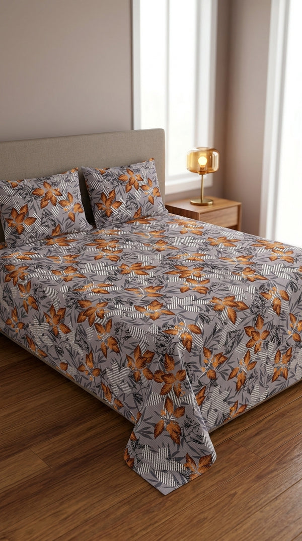 Crystal Cotton Double Bed Sheet HT111407