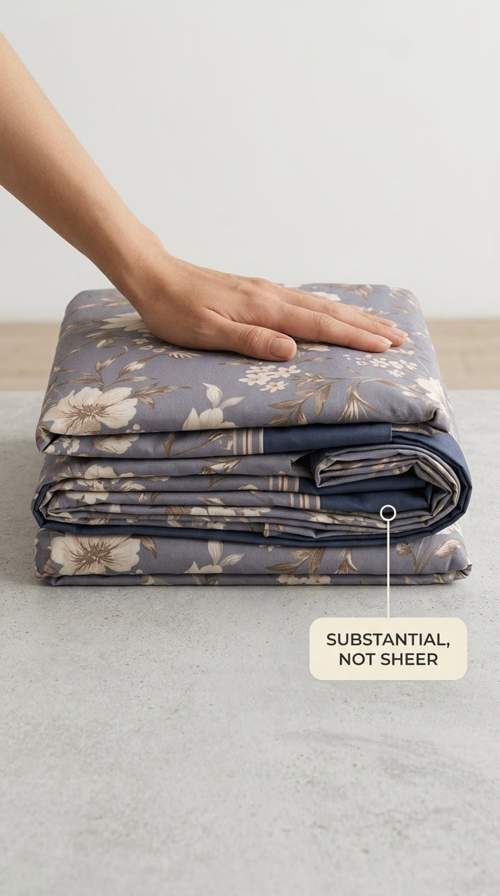 Crystal Cotton Double Bed Sheet HT110807