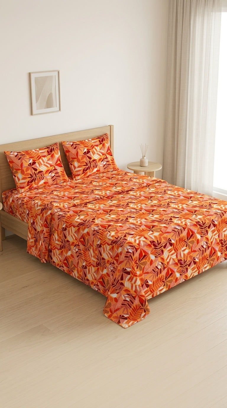 Crystal Cotton Double Bed Sheet HT110807