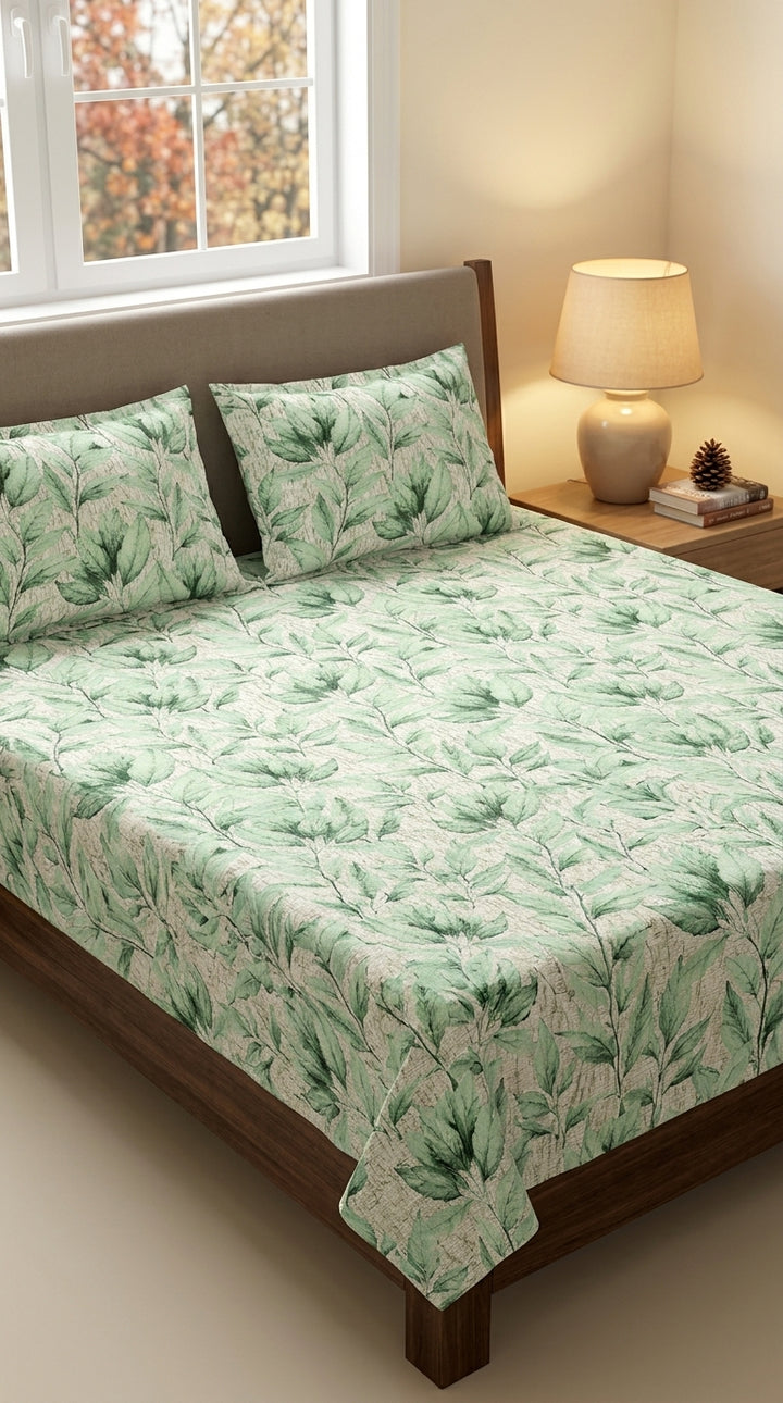 Crystal Cotton Double Bed Sheet HT110807