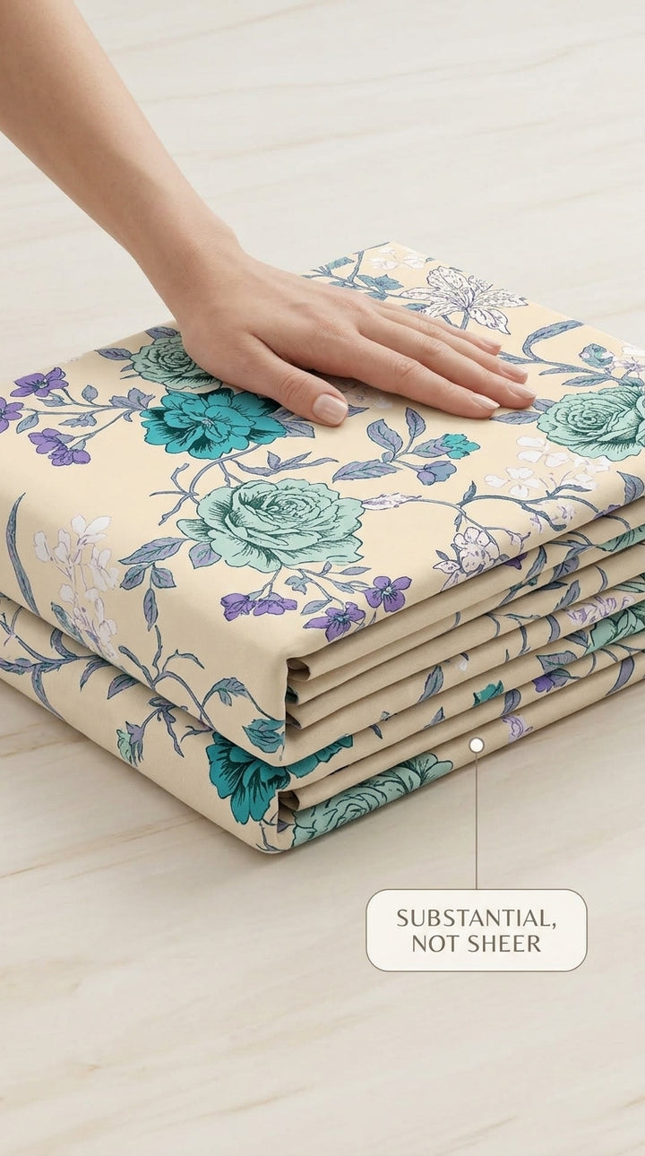 Crystal Cotton Double Bed Sheet HT110807