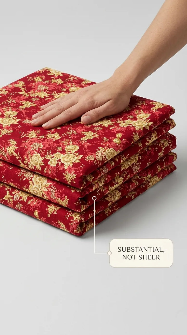 Stylo Double Bed Sheet Maroon HT113805