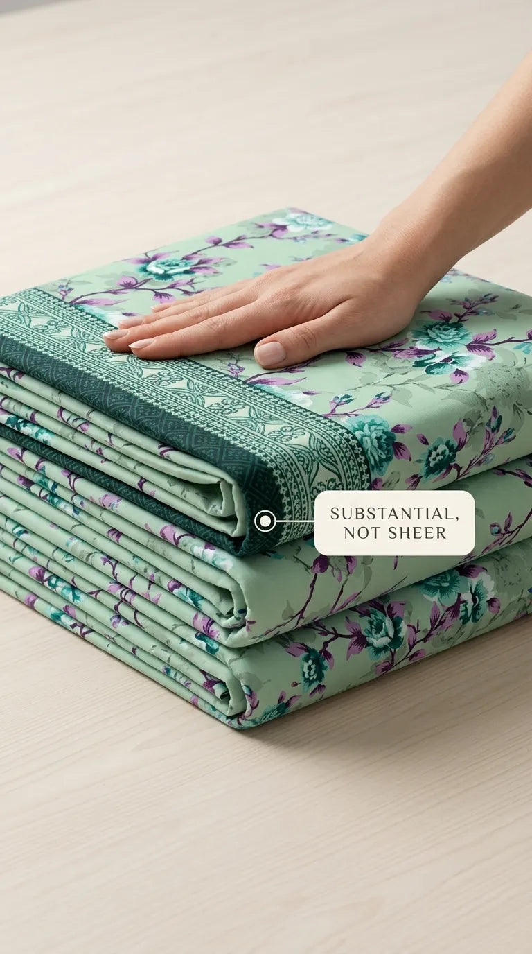 Stylo Double Bed Sheet Green HT114311