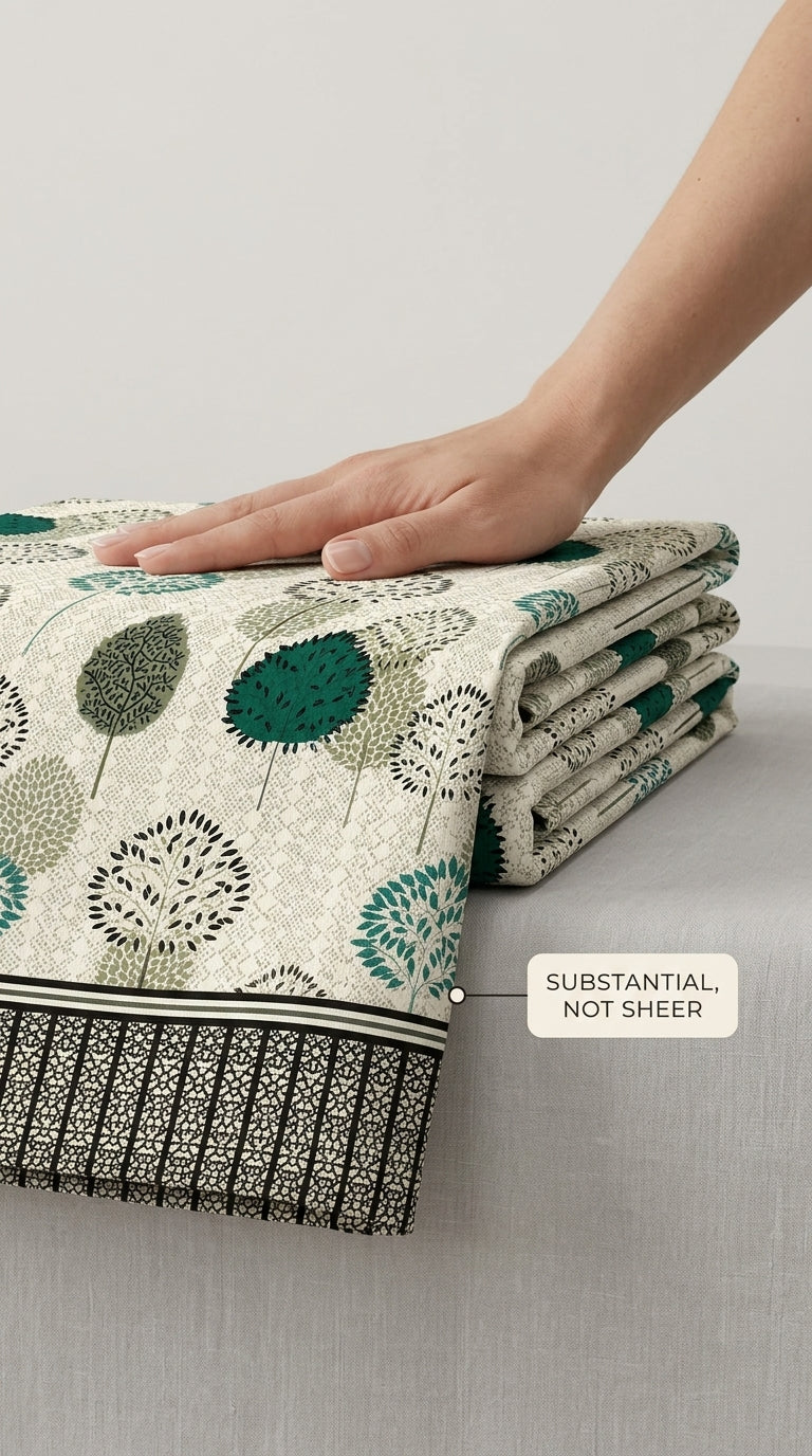 Crystal Cotton Double Bed Sheet HT110807