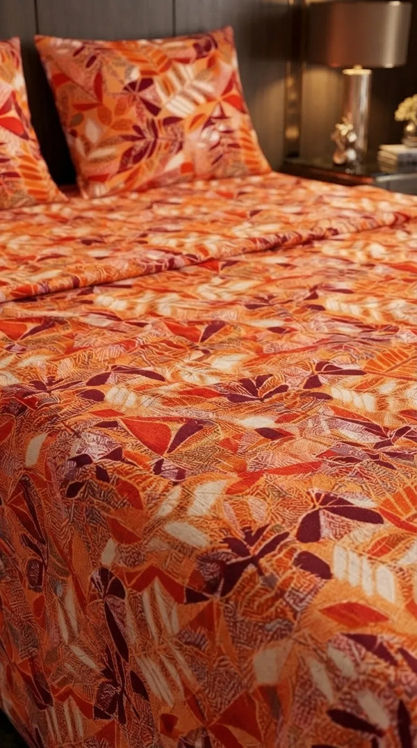 Stylo King Bed Sheet Mustard HT114906