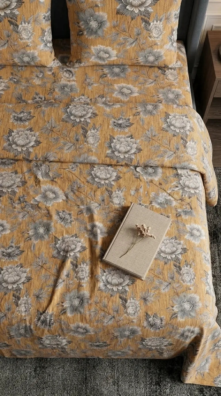 Stylo King Bed Sheet Brown HT115002