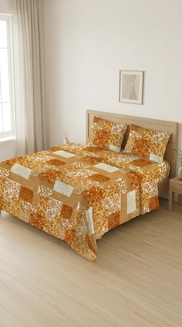 Crystal Cotton King Bed Sheet HT115402