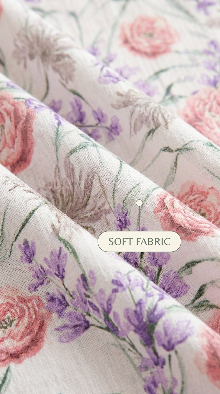 Crystal Cotton Double Bed Sheet HT110807