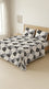 Stylo King Bed Sheet Grey HT116107