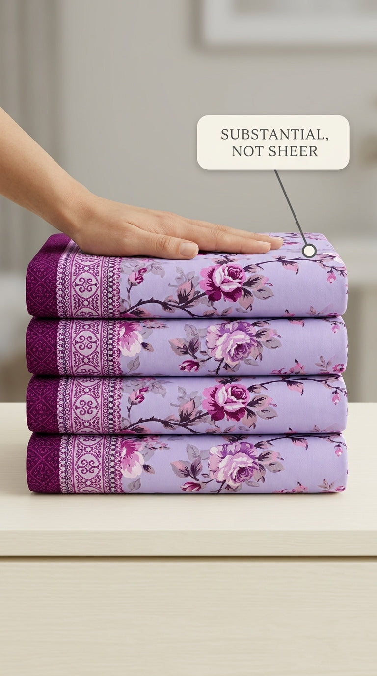 Crystal Cotton King Bed Sheet HT116566