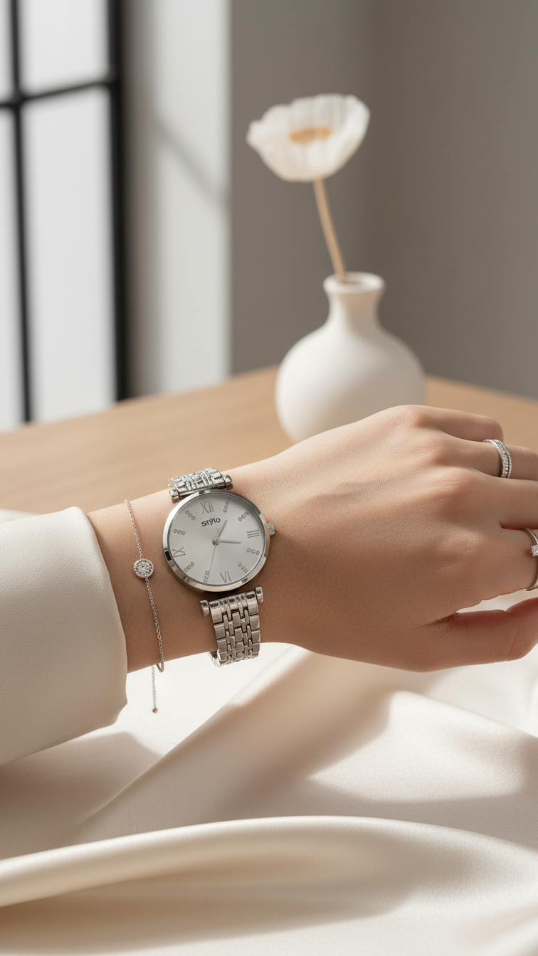 Silver Ladies Watch J33466