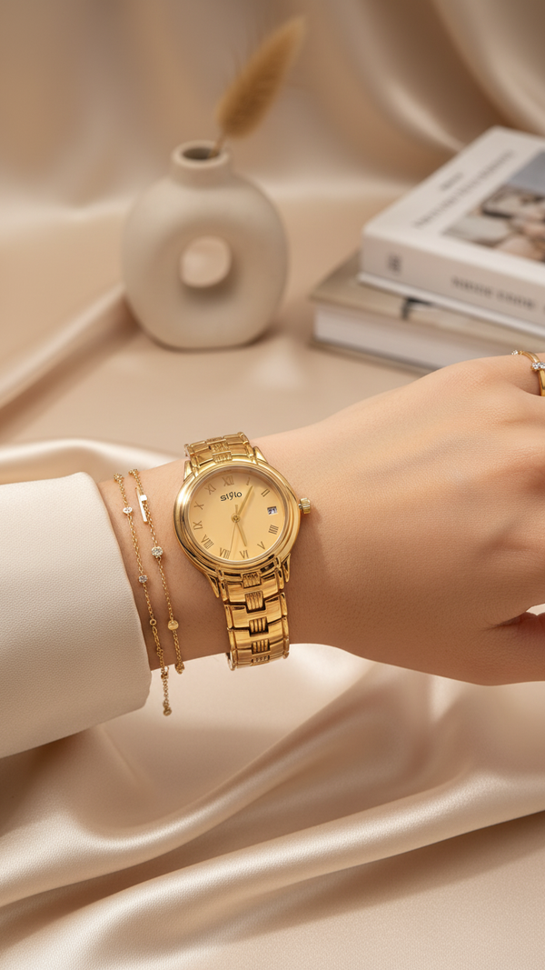 Golden Ladies Watch J33479