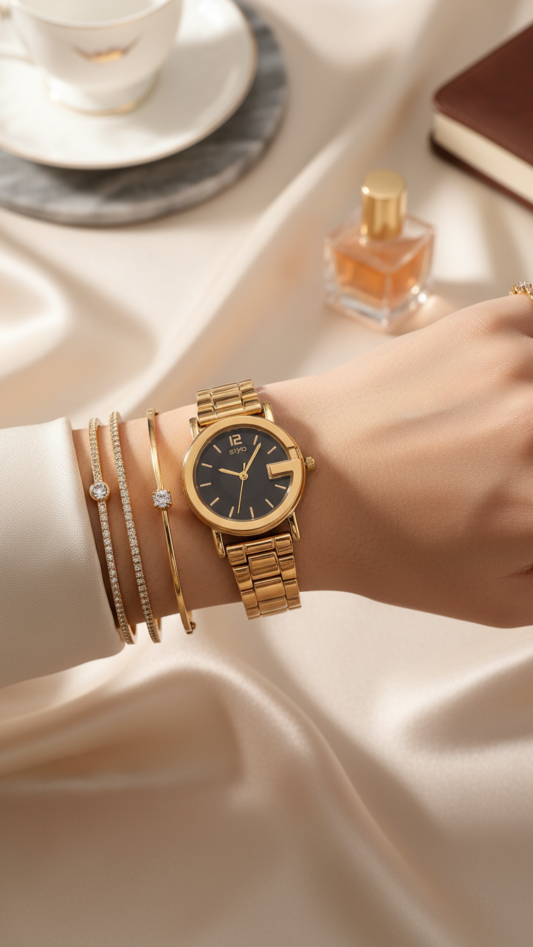 Golden Ladies Watch J33480