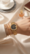Golden Ladies Watch J33480