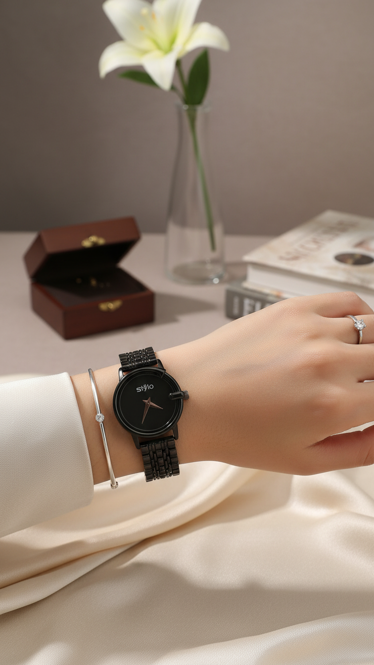 Black LADIES WATCH J33913