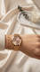 COPPER LADIES WATCH J33916