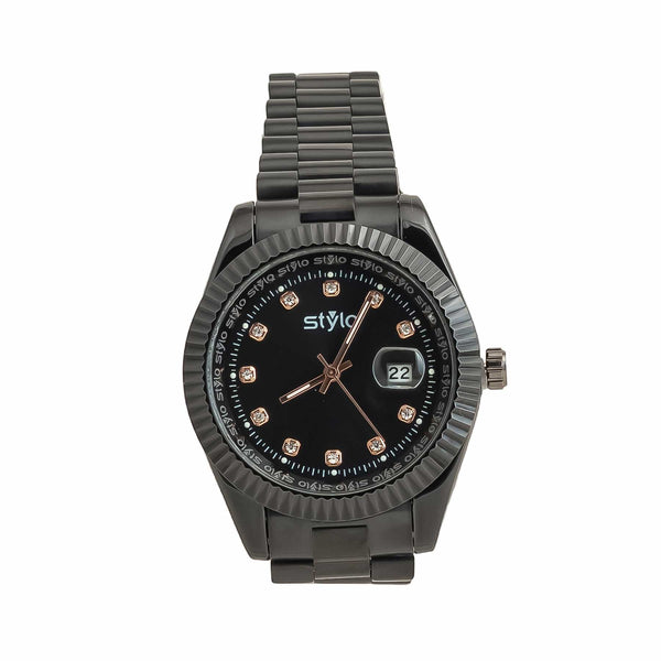 BLACK GENTS WATCH J33917