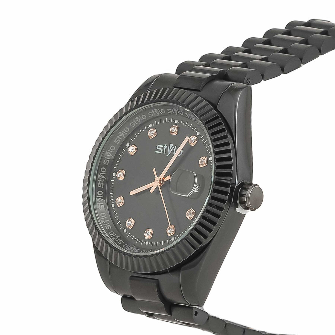 BLACK GENTS WATCH J33917
