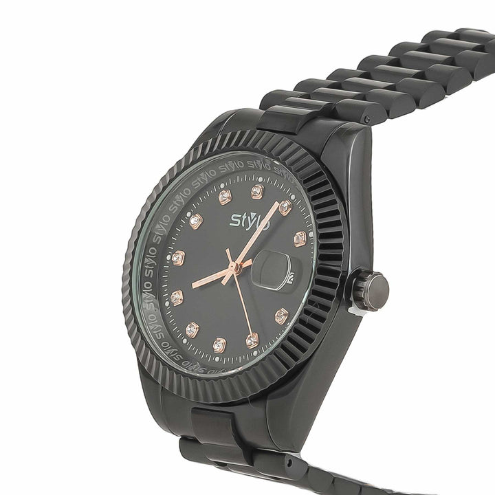 BLACK GENTS WATCH J33917