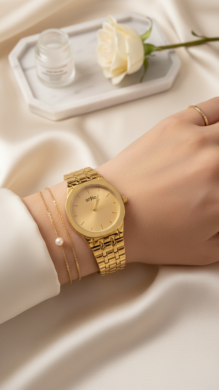 GOLDEN LADIES WATCH J33920