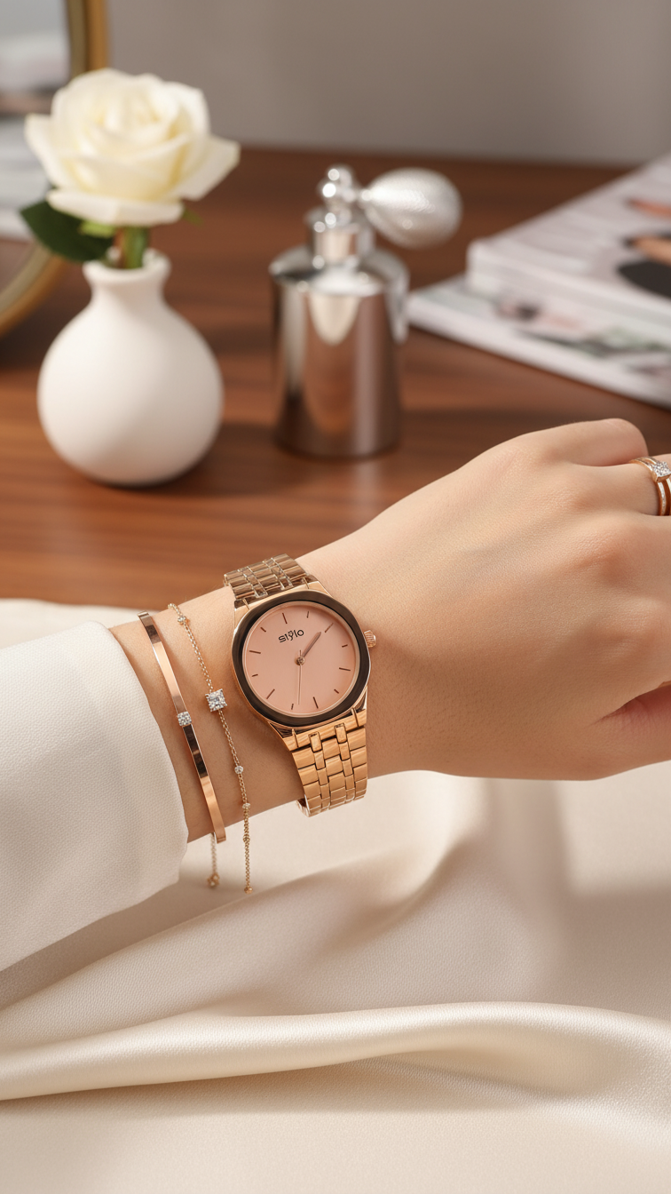 COPPER LADIES WATCH J33920