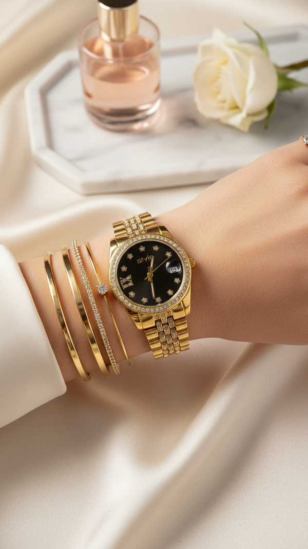 Golden Ladies Watch J33923