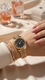 COPPER LADIES WATCH J33923
