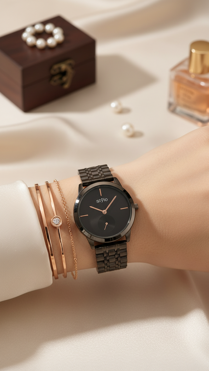 Black Ladies Watch J33924