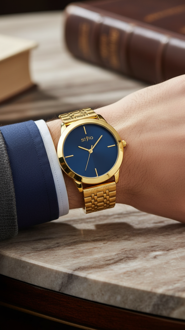 GOLDEN GENTS WATCH J33925