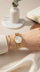 GOLDEN LADIES WATCH J33926