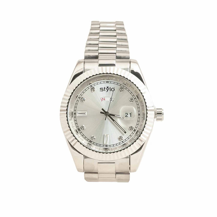 SILVER GENTS WATCH J33927