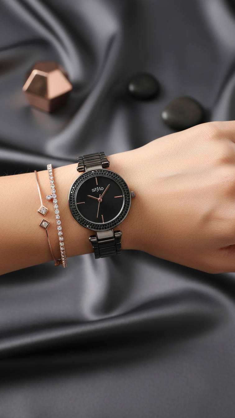 Black Ladies Watch J33930
