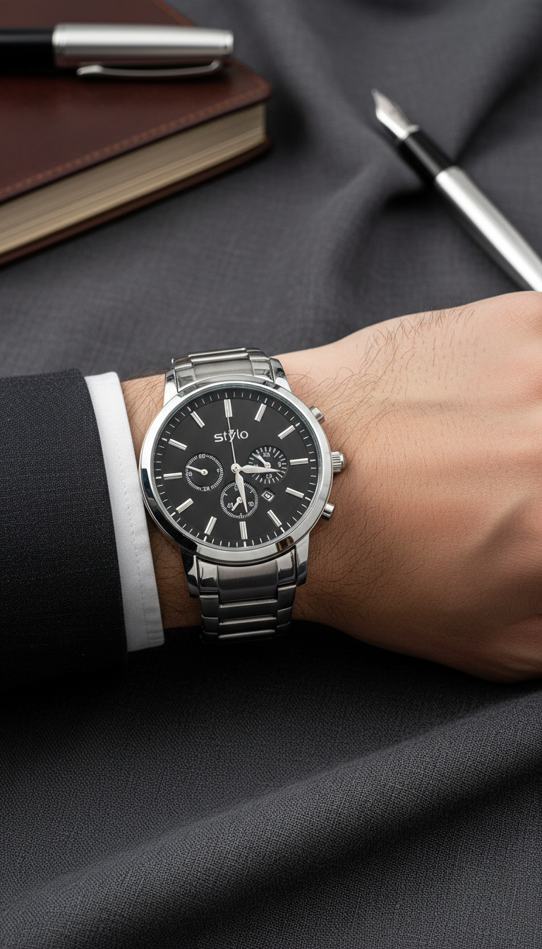 Silver Gents Watch J33977