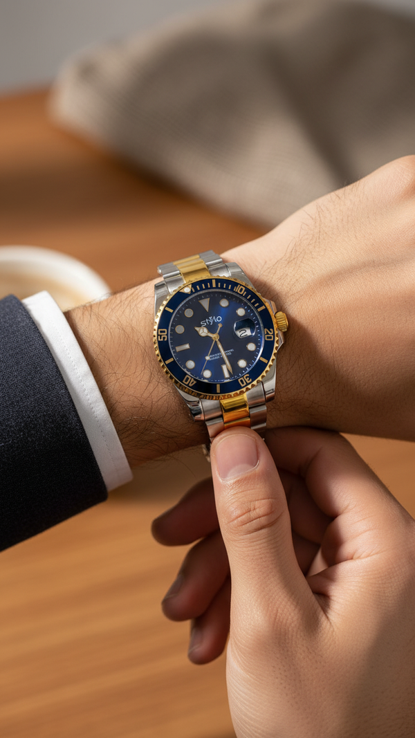 Two Tone Gents Watch J33978