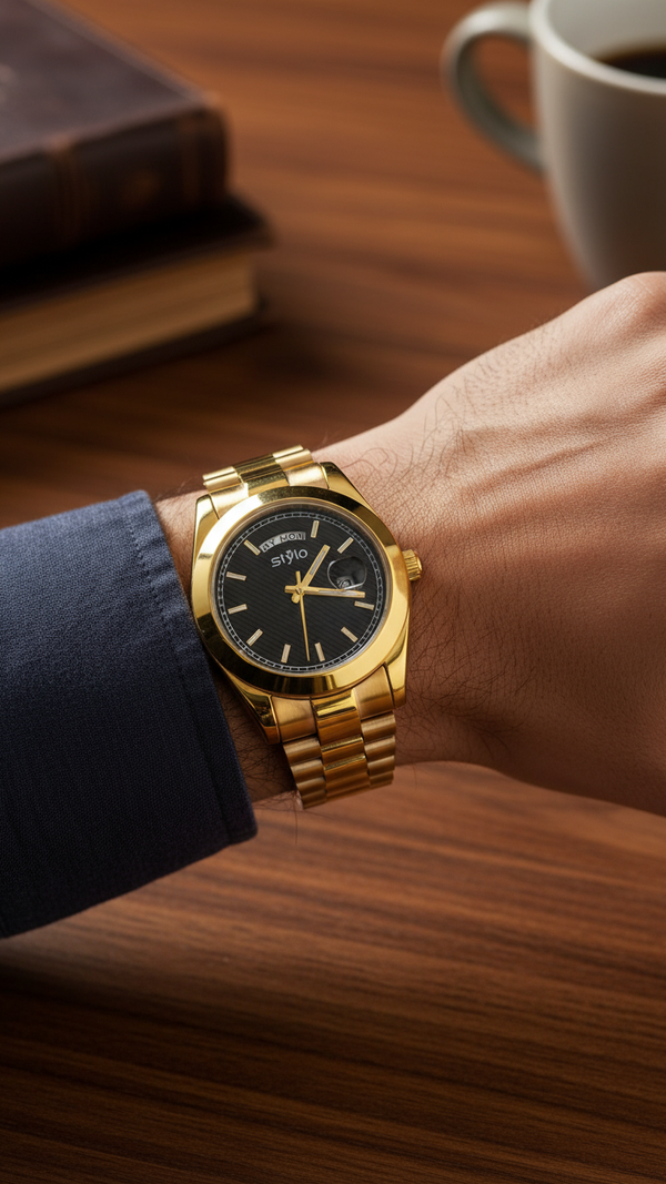 Golden Gents Watch J33979