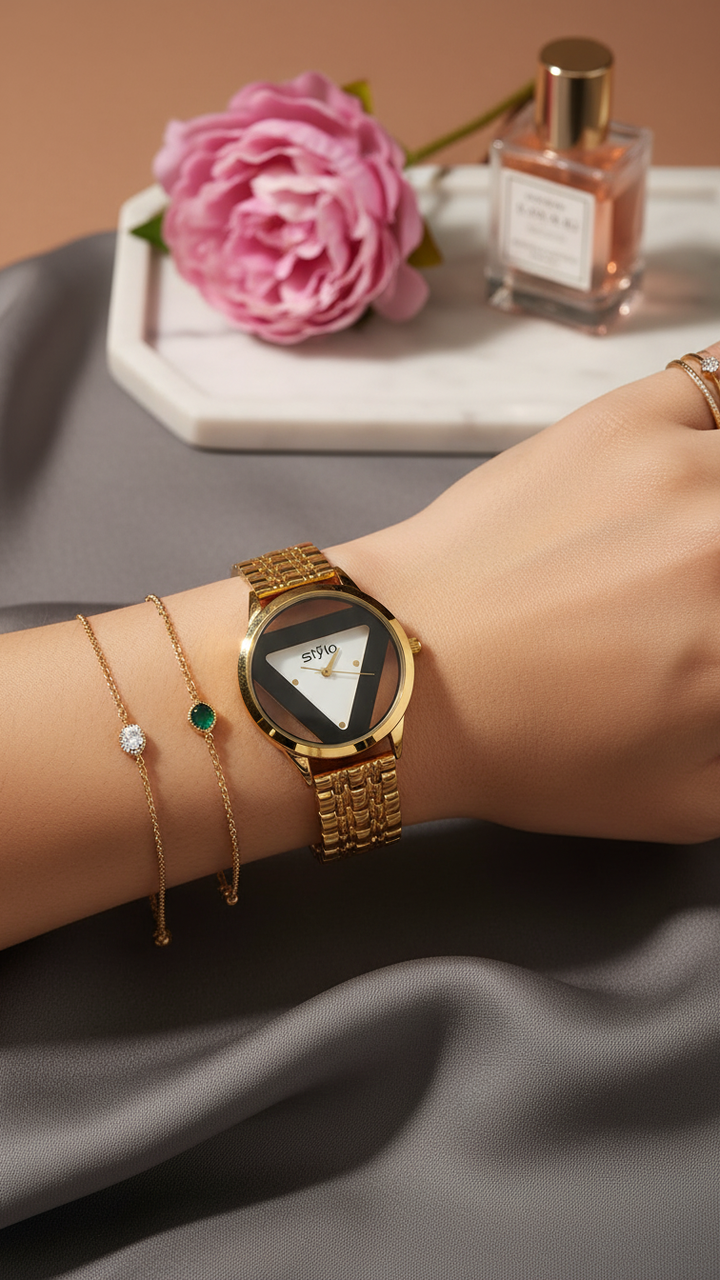 Golden Ladies Watch J33983