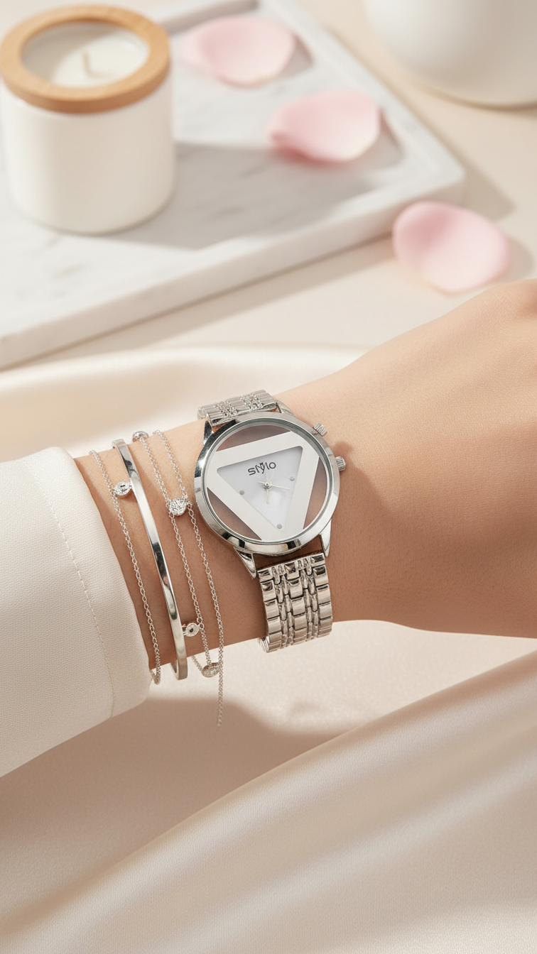 Silver Ladies Watch J33983