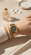 Golden Ladies Watch J33985