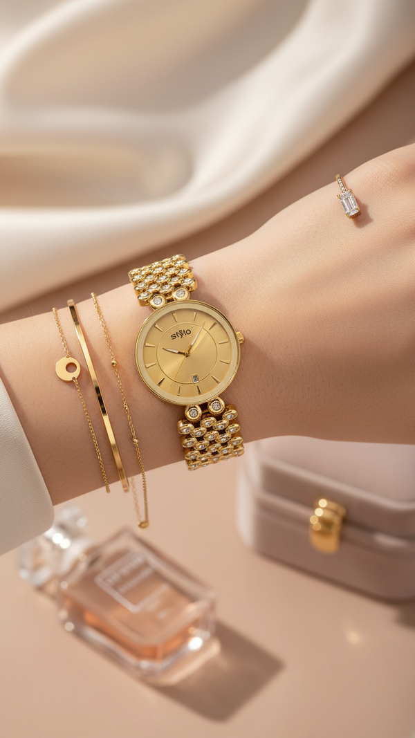 Golden Ladies Watch J33986