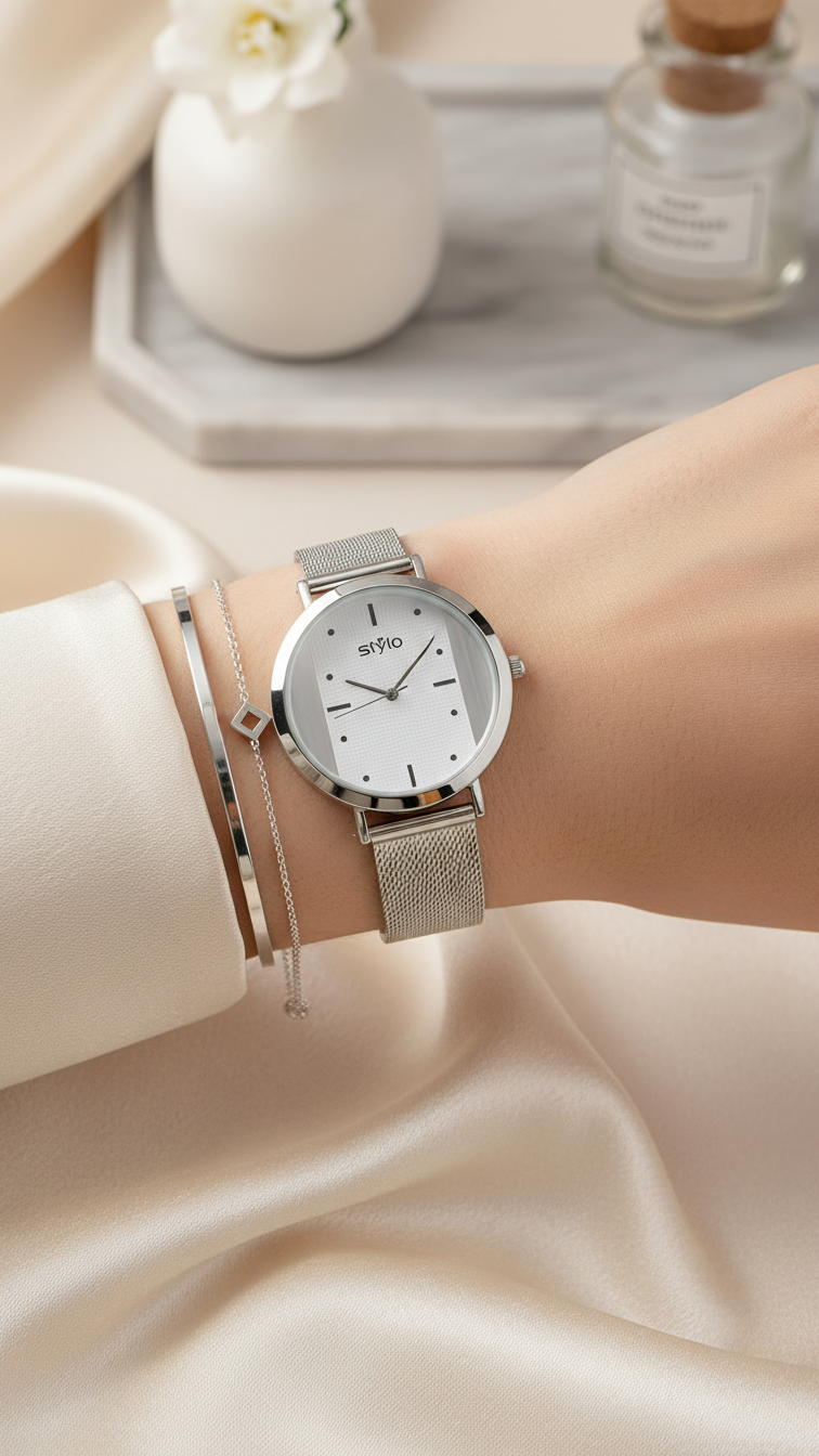 Silver Ladies Watch J33989