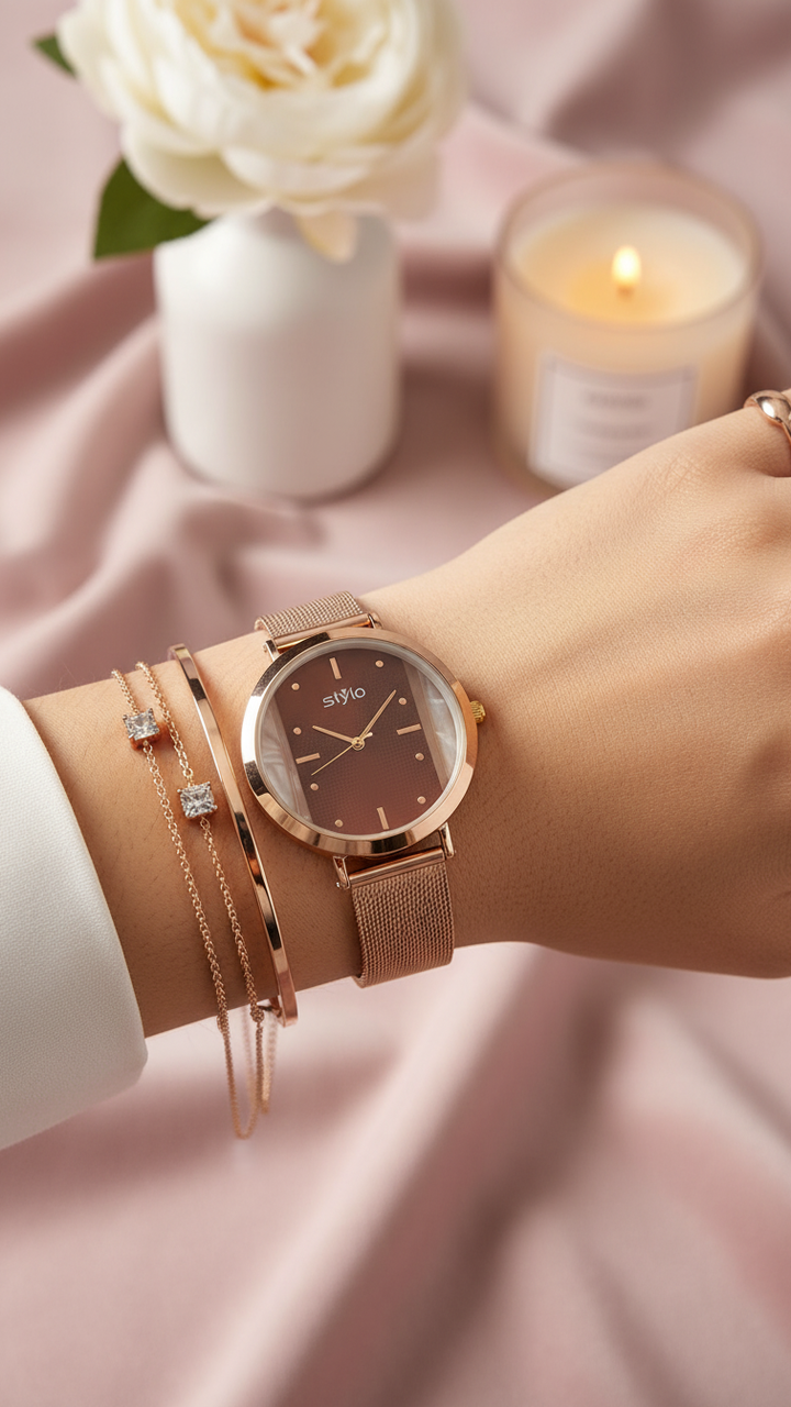 Copper Ladies Watch J33989