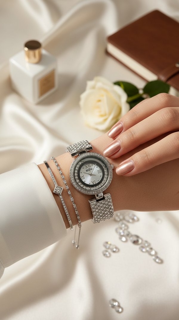 Silver Ladies Watch J34007