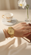 Golden Ladies Watch J34008