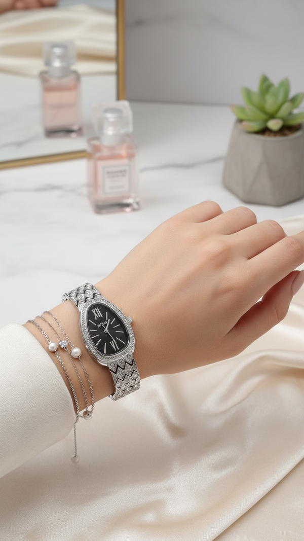 Silver Ladies Watch J34009