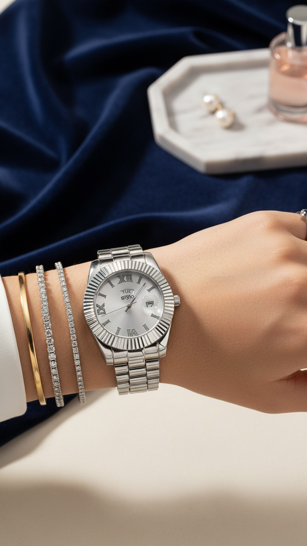 Silver Ladies Watch J34026